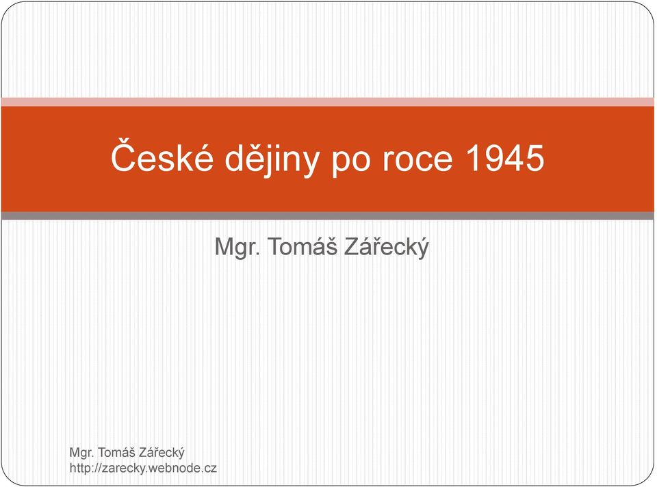 roce 1945