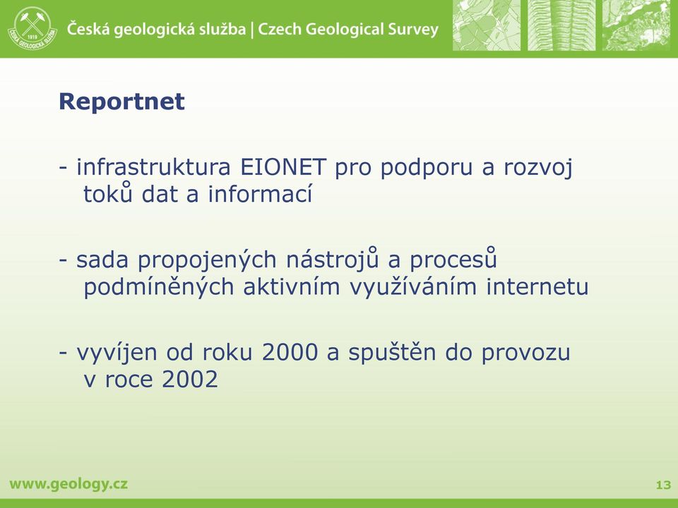 nástrojů a procesů podmíněných aktivním využíváním