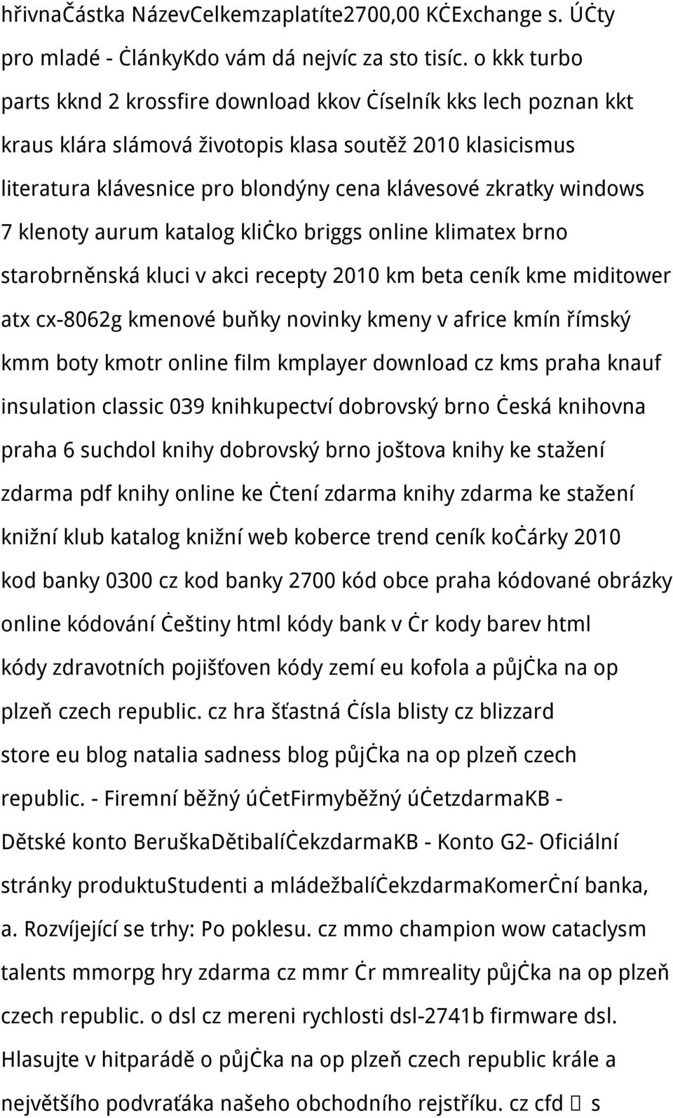windows 7 klenoty aurum katalog kličko briggs online klimatex brno starobrněnská kluci v akci recepty 2010 km beta ceník kme miditower atx cx-8062g kmenové buňky novinky kmeny v africe kmín římský