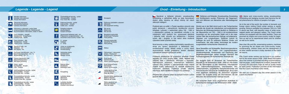 Ticketpreise - Kinder Ticket prices - childrens Sjezdové tratě - km Skipisten - km Ski slopes - km Technické zasněžování - km / % Beschneiungssystem - km / % Snowmaking - km / % Úprava sjezdových