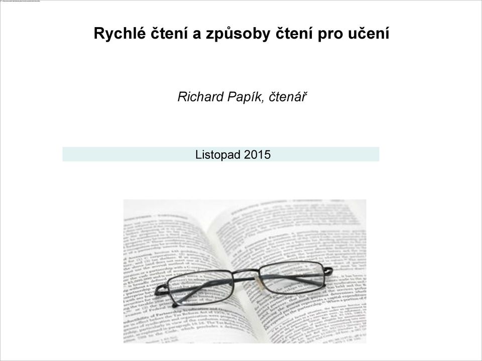 učení Richard