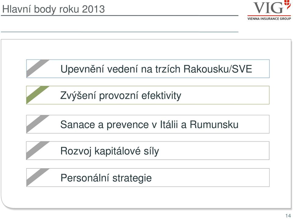 efektivity Sanace a prevence v Itálii a