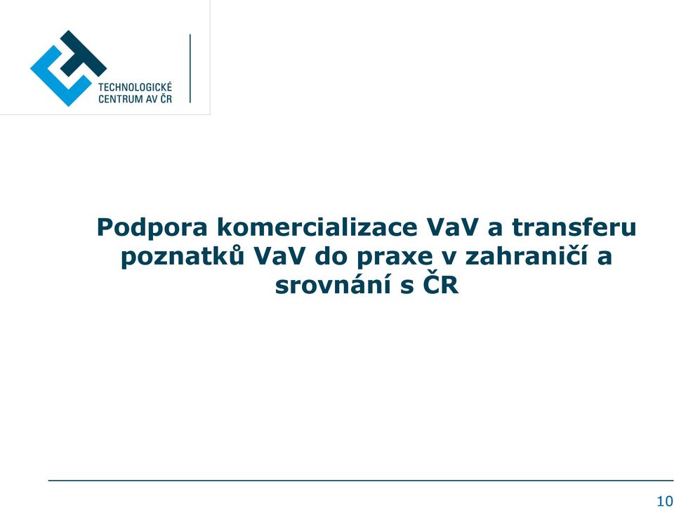 poznatků VaV do praxe