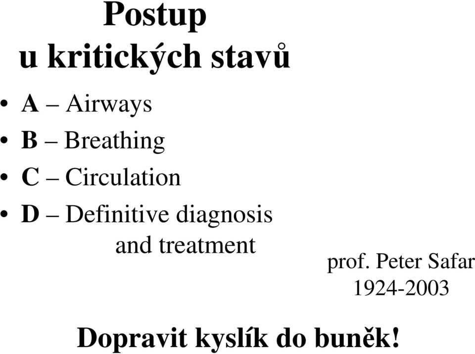 diagnosis and treatment prof.