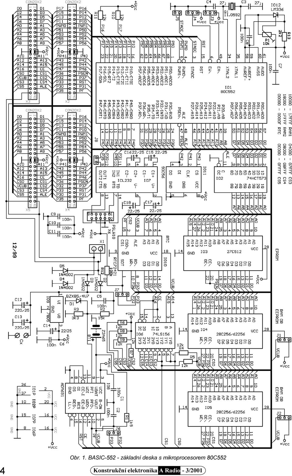 s mikroprocesorem 80C552