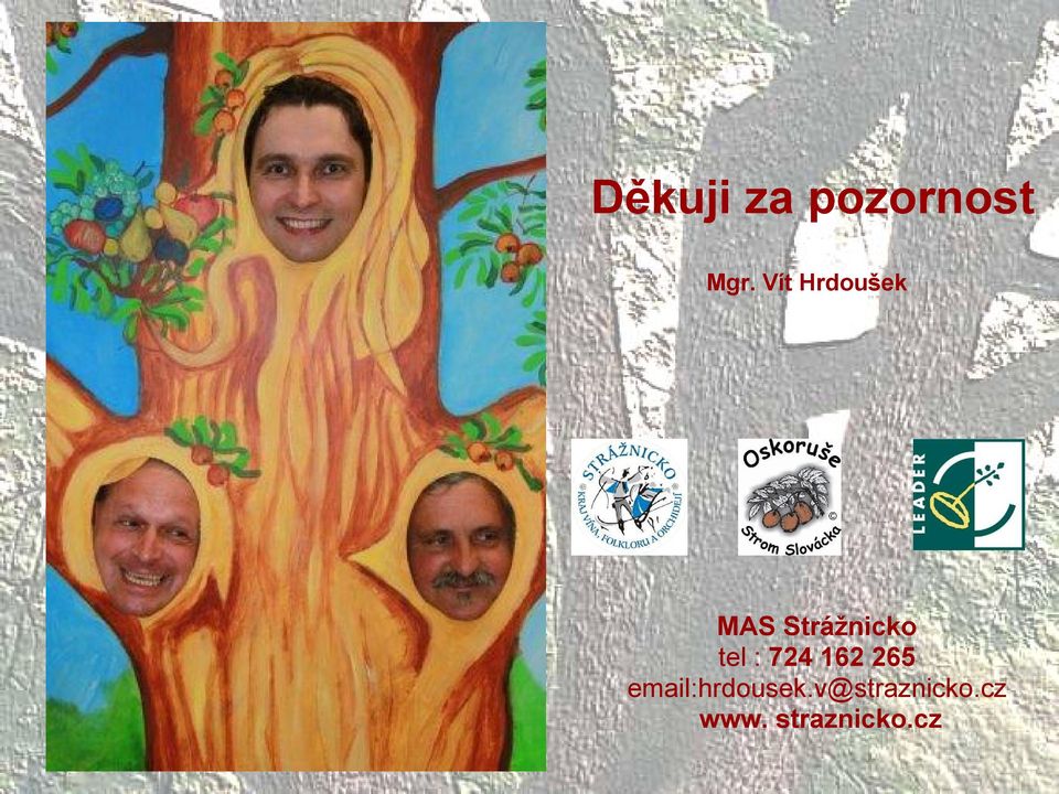Strážnicko tel : 724 162 265