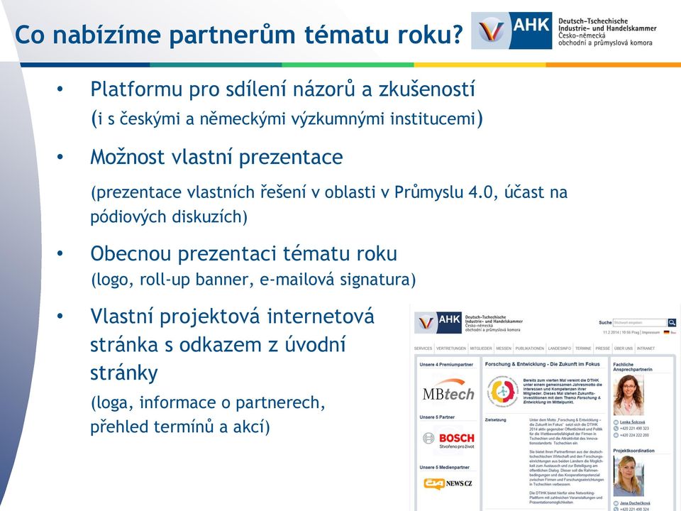 prezentace (prezentace vlastních řešení v oblasti v Průmyslu 4.