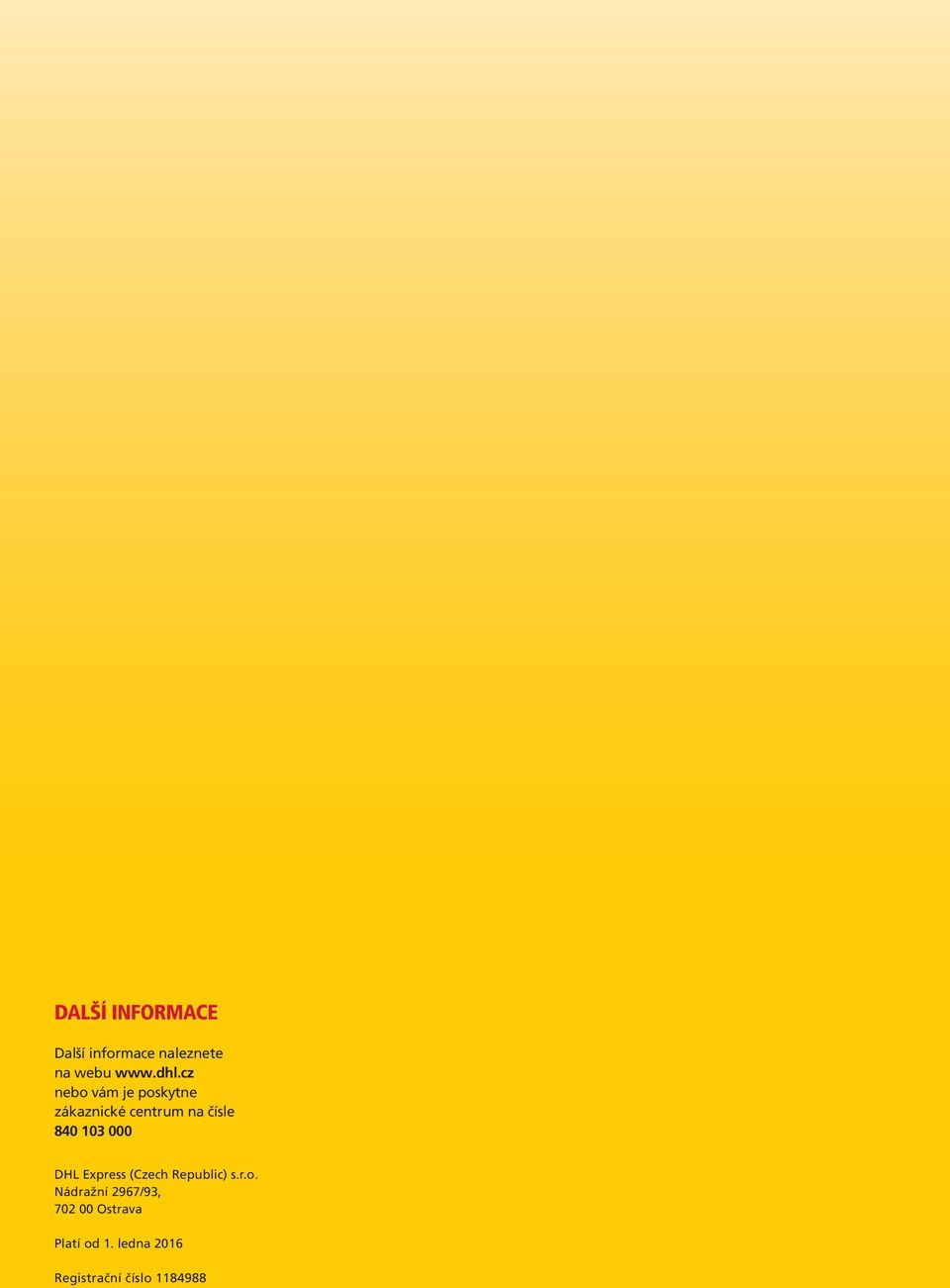 000 DHL Express (Czech Republic) s.r.o.