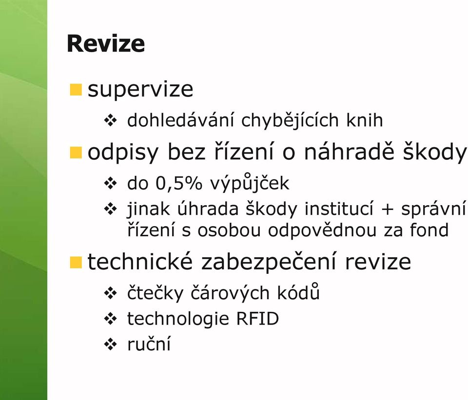 institucí + správní řízení s osobou odpovědnou za fond