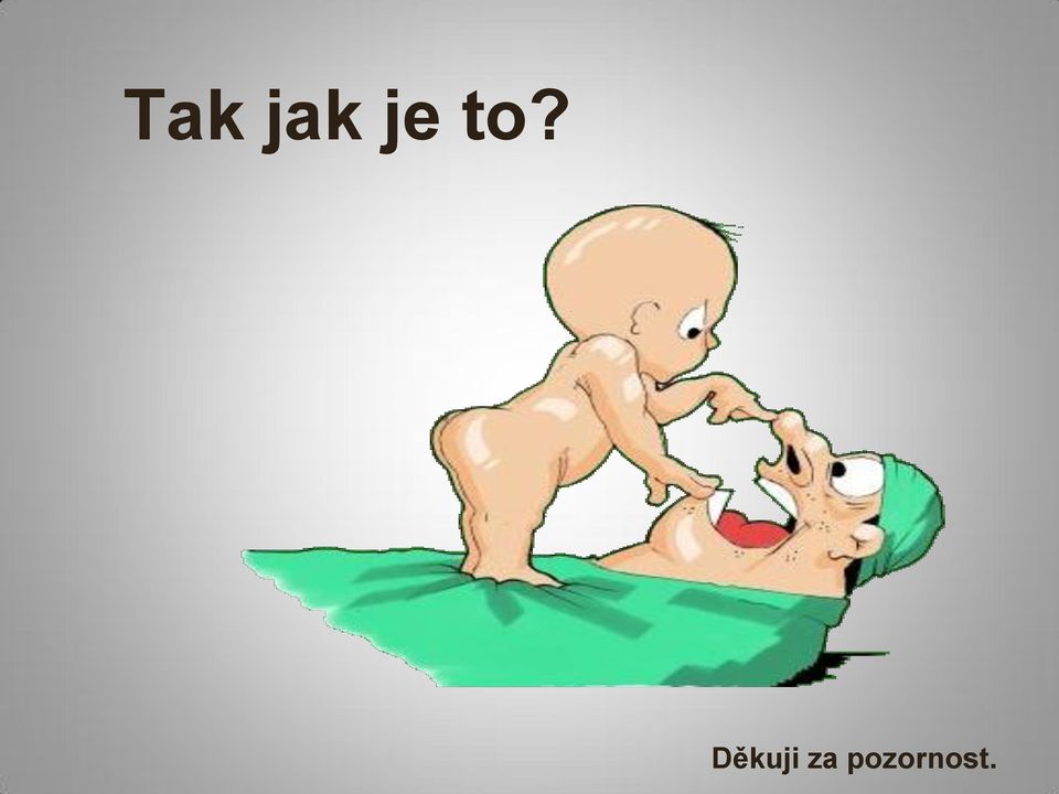 Děkuji za