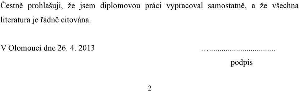 samostatně, a že všechna literatura