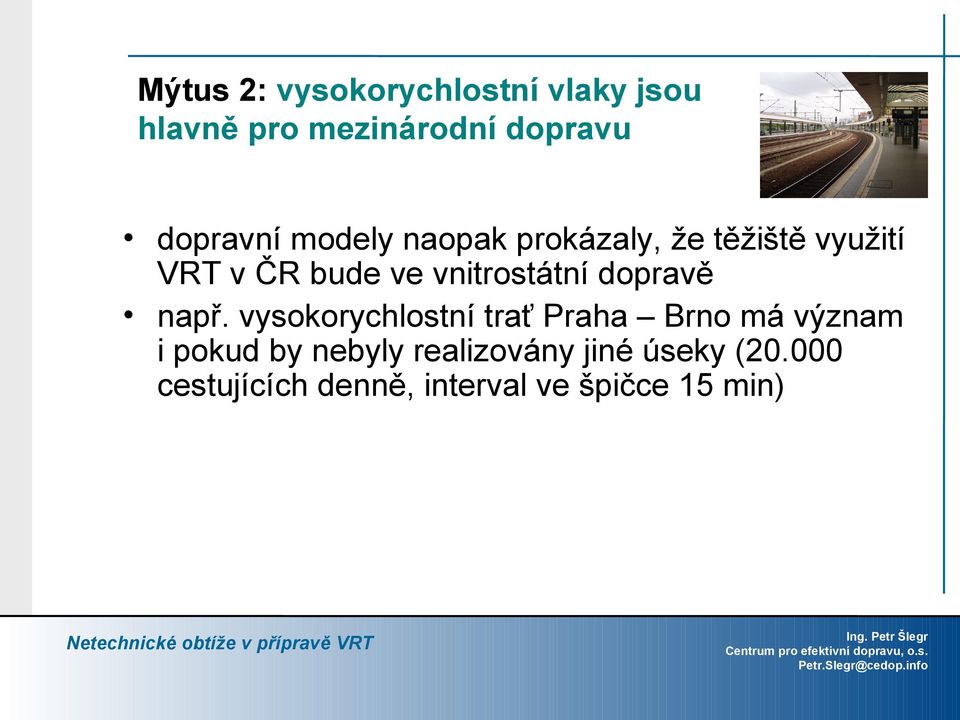 vnitrostátní dopravě např.