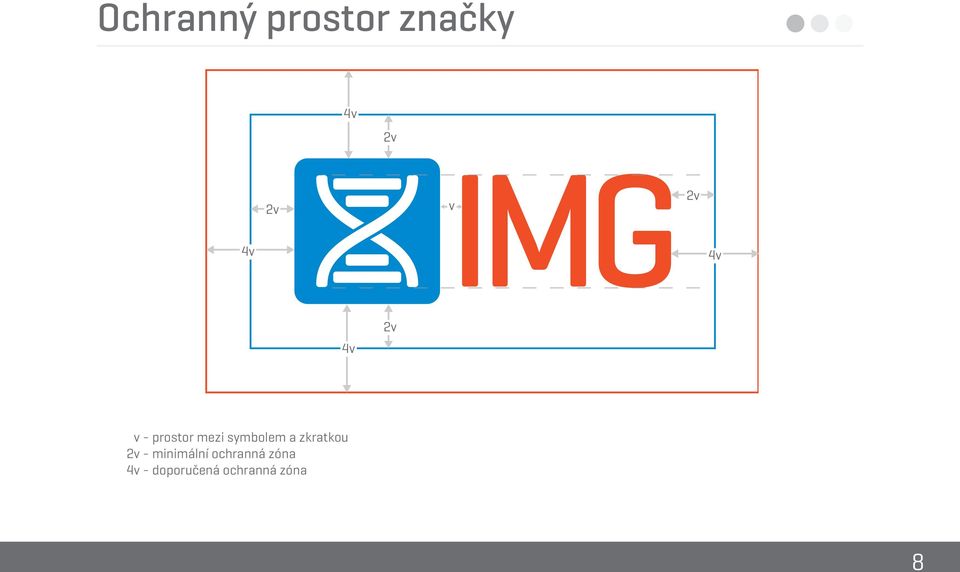 symbolem a zkratkou 2v - minimální