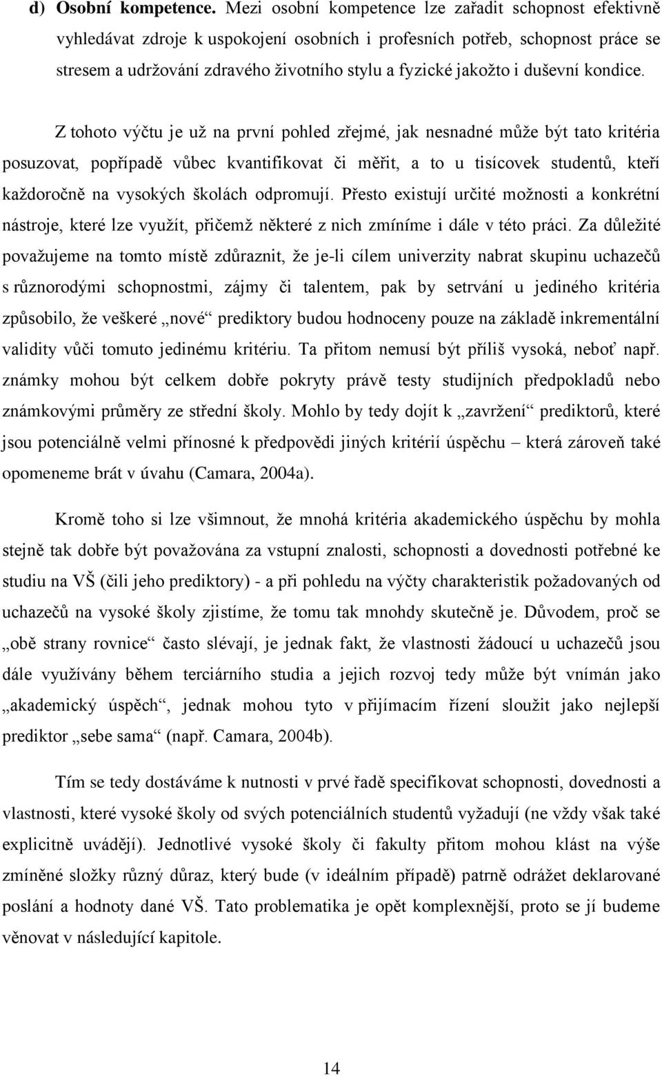 duševní kondice.