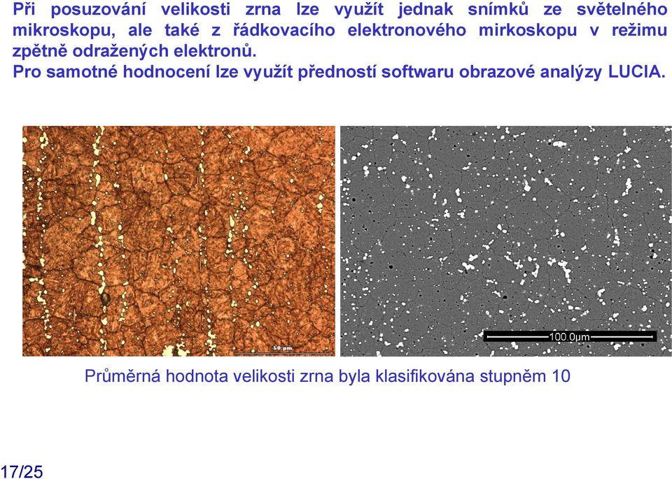 odražených elektronů.