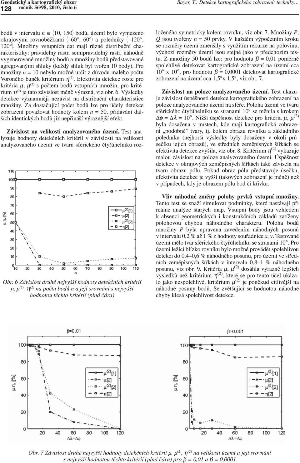 Množiny vstupních dat mají různé distribuční charakteristiky: pravidelný rastr, semipravidelný rastr, náhodně vygenerované množiny bodů a množiny bodů představované agregovanými shluky (každý shluk