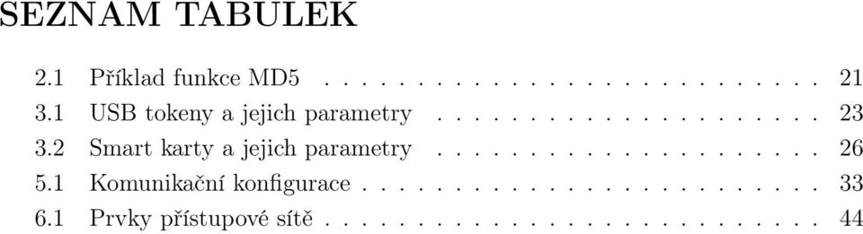 2 Smart karty a jejich parametry..................... 26 5.