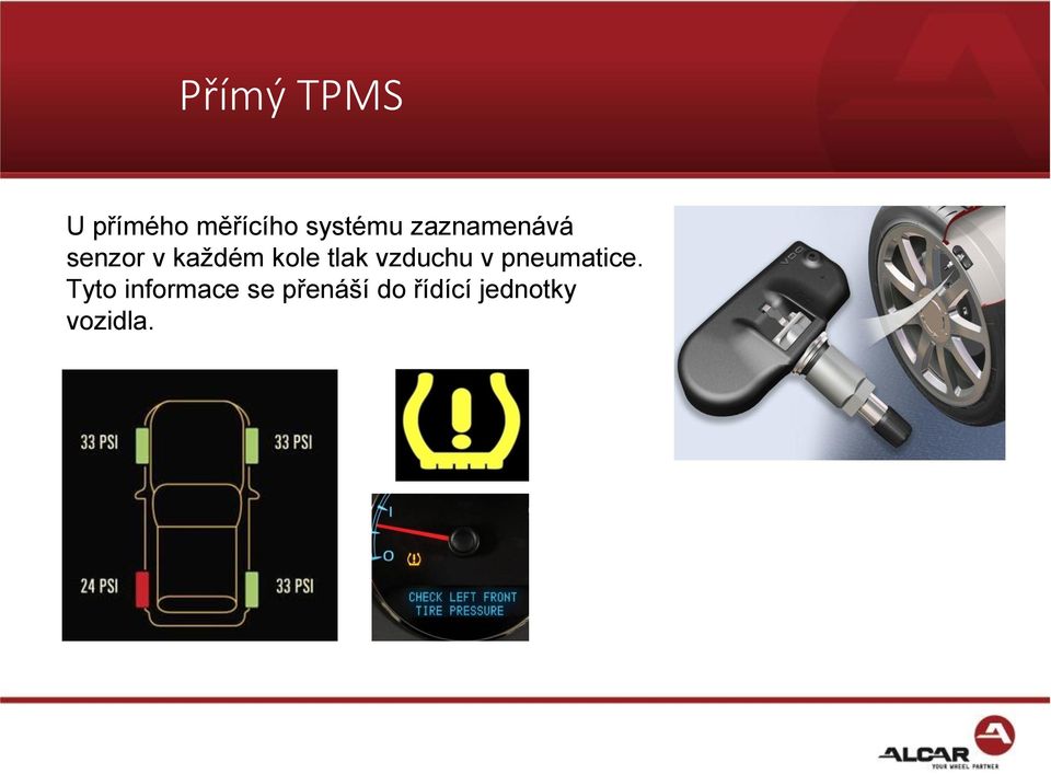 vzduchu v pneumatice.