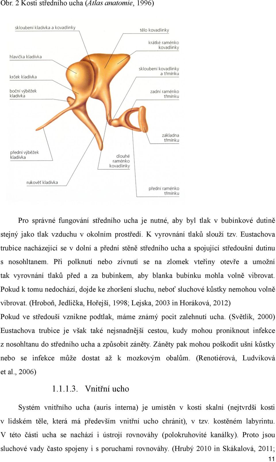 Při polknutí nebo zívnutí se na zlomek vteřiny otevře a umožní tak vyrovnání tlaků před a za bubínkem, aby blanka bubínku mohla volně vibrovat.