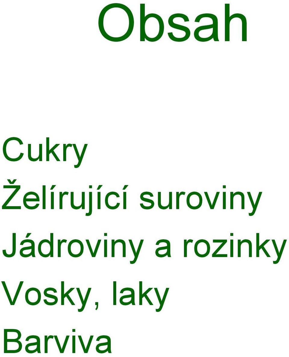 suroviny