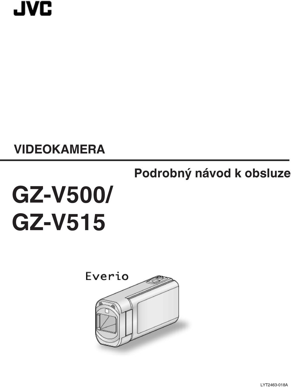 obsluze GZ-V500/