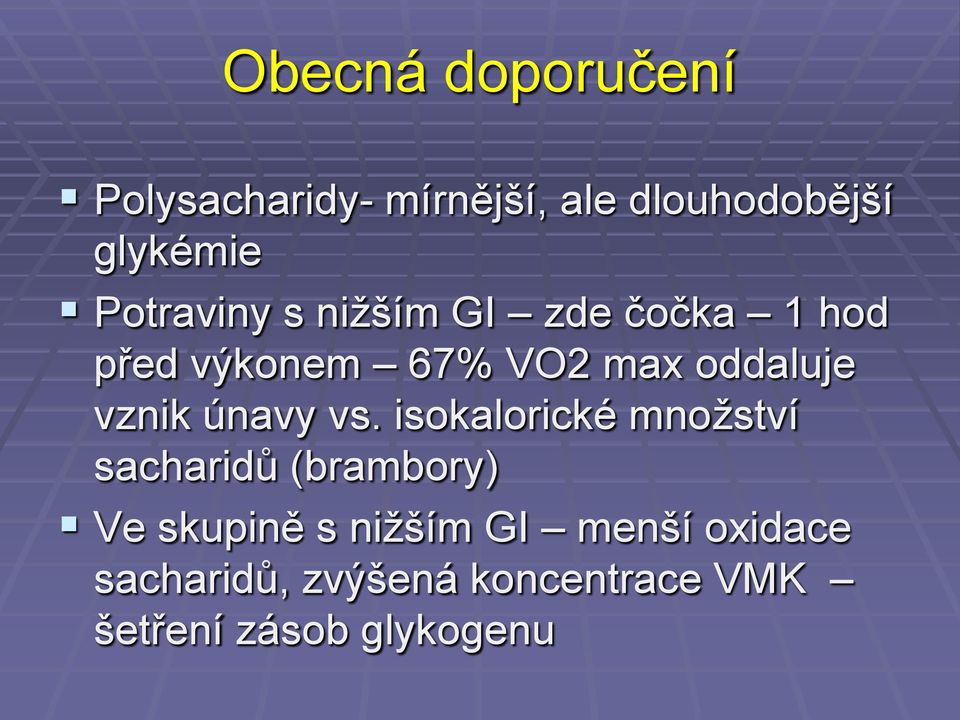 vznik únavy vs.