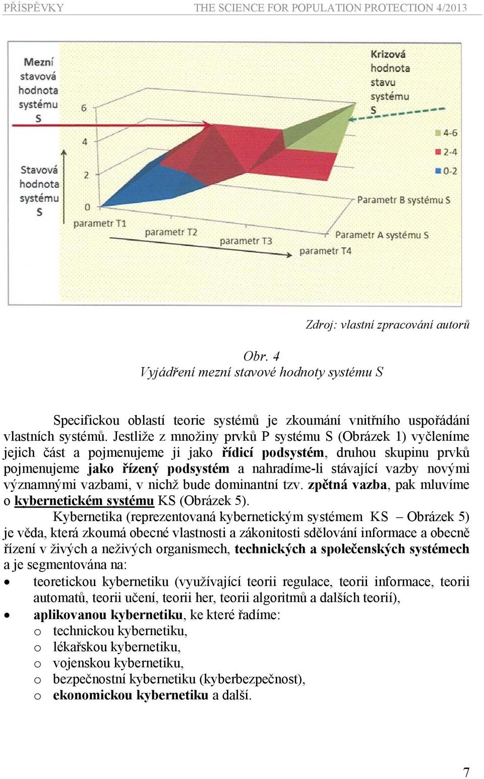 novými významnými vazbami, v nichž bude dominantní tzv. zpětná vazba, pak mluvíme o kybernetickém systému KS (Obrázek 5).