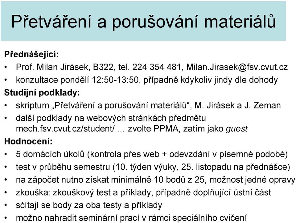 Přetváření a porušování materiálů - PDF Free Download