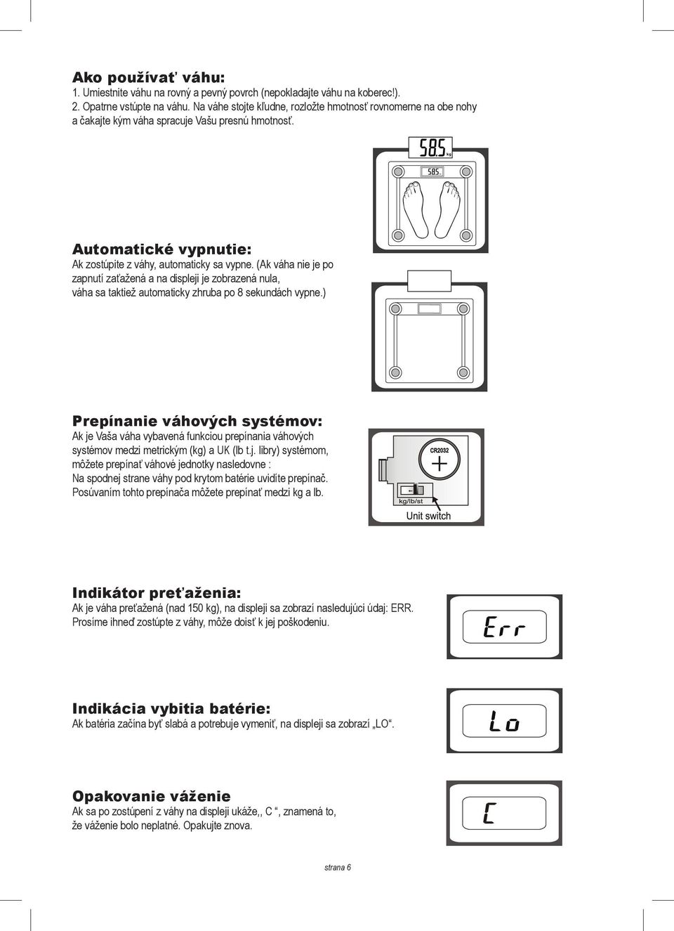 NÁVOD K POUŽITÍ. Digitální osobní váha Professor DV1507X - PDF Free Download