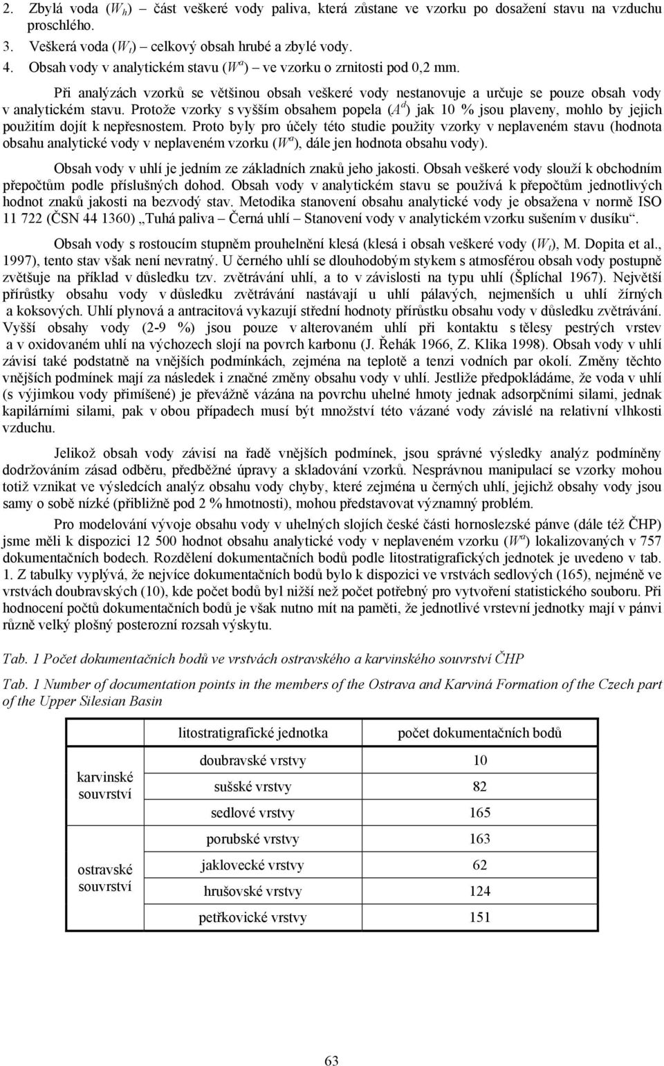 Protože vzorky s vyšším obsahem popela (A d ) jak 10 % jsou plaveny, mohlo by jejich použitím dojít k nepřesnostem.