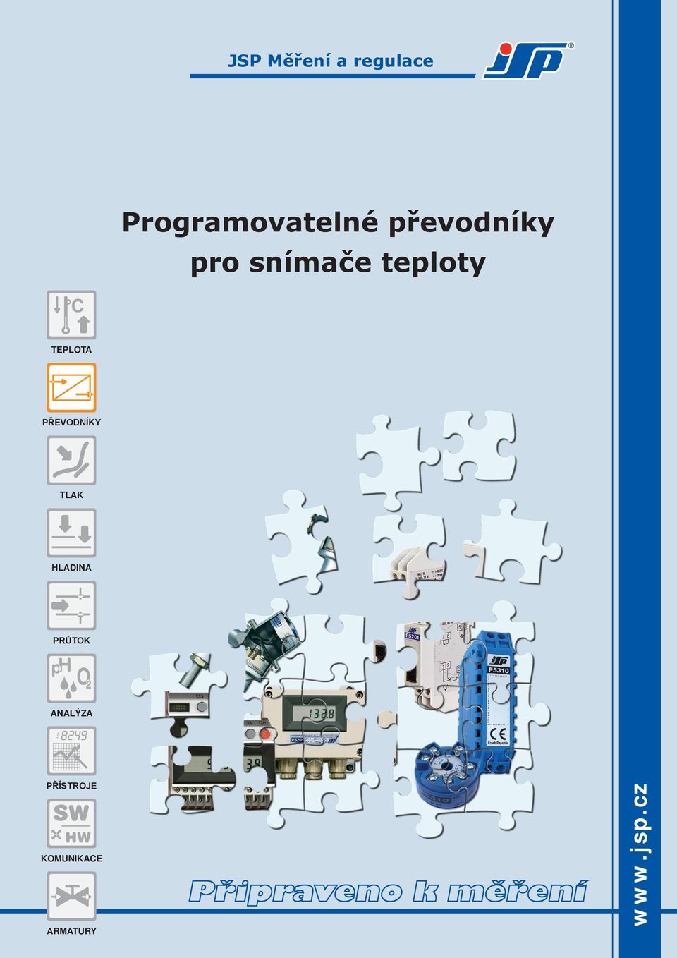 PŘEVODNÍKY TLAK HLADINA PRŮTOK