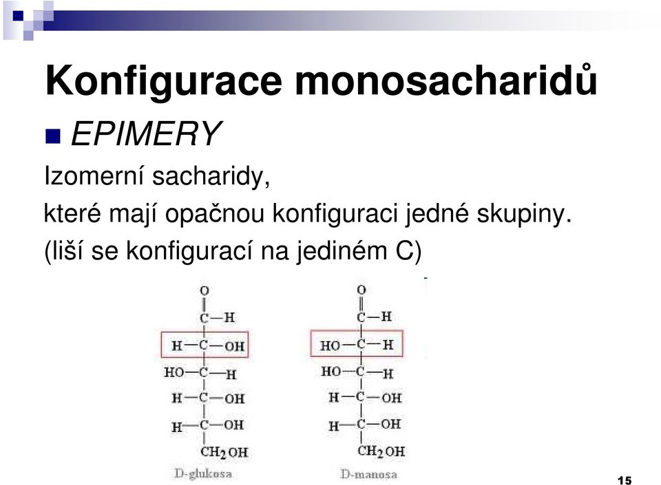 opačnou konfiguraci jedné skupiny.