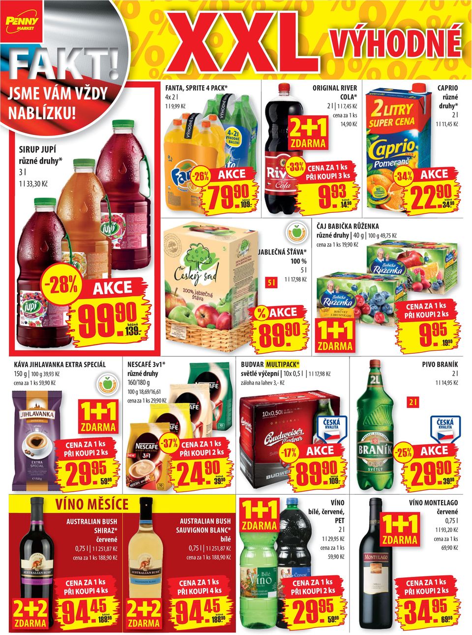 SPECIÁL 150 g 100 g 39,93 Kč cena za 59, Kč 99. 139.- NESCAFÉ 3v1* 160/180 g 100 g 18,69/16,61 cena za 29, Kč - 26 79. 109.- -33 89.