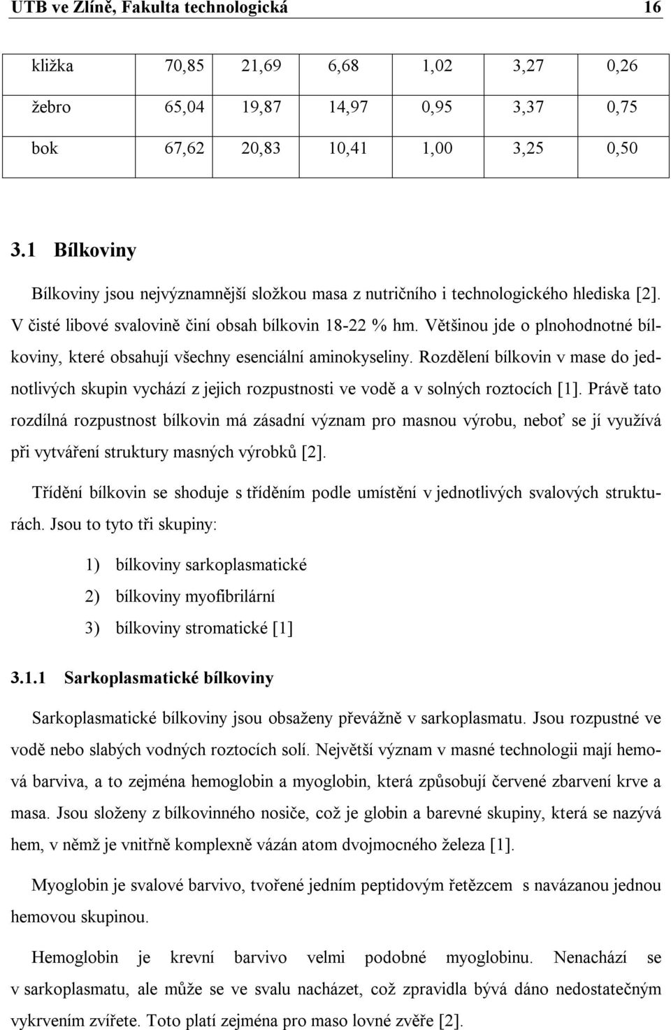 Většinou jde o plnohodnotné bílkoviny, které obsahují všechny esenciální aminokyseliny.
