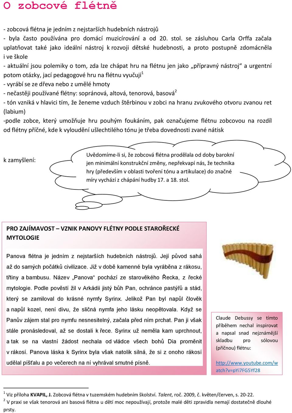 TEZE K DIDAKTICE HV HRA NA FLÉTNU - PDF Stažení zdarma