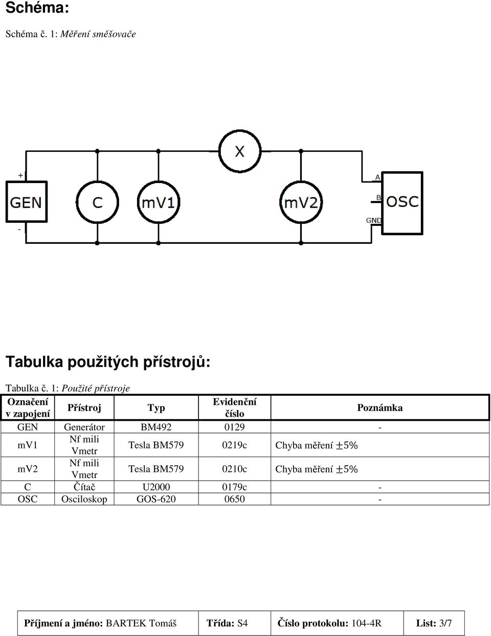 - mv1 Nf mili Vmetr Tesla BM579 0219c Chyba měření ±5% mv2 Nf mili Vmetr Tesla BM579 0210c Chyba měření