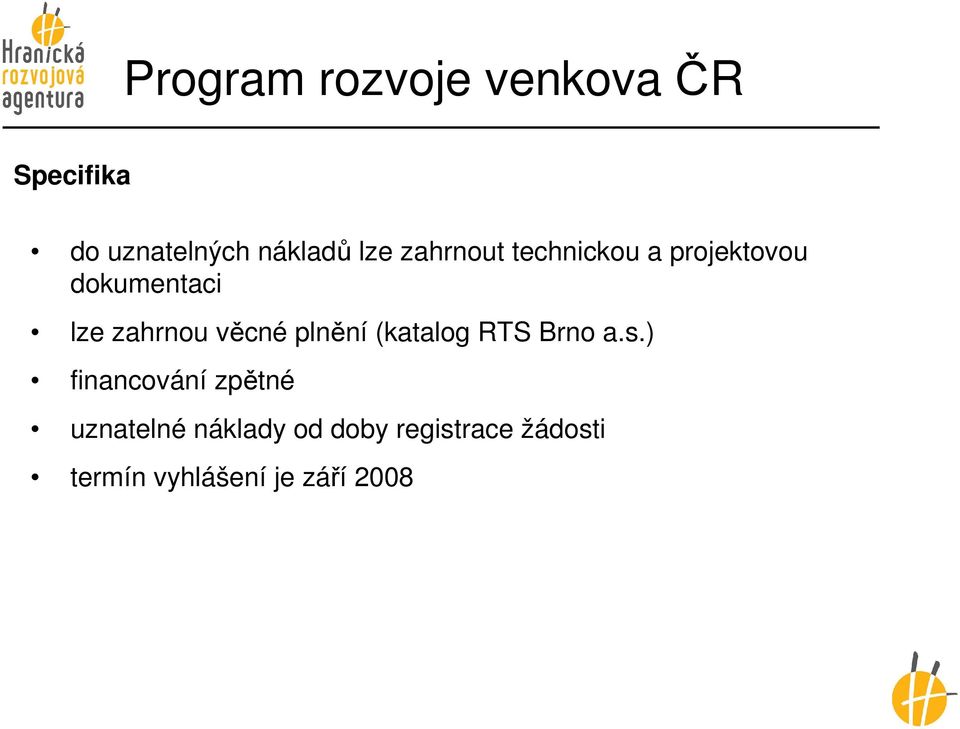věcné plnění (katalog RTS Brno a.s.