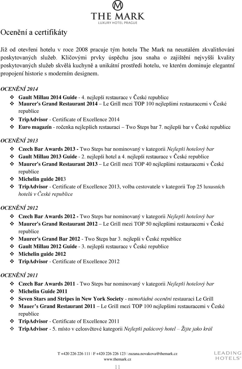 OCENĚNÍ 2014 Gault Millau 2014 Guide - 4.