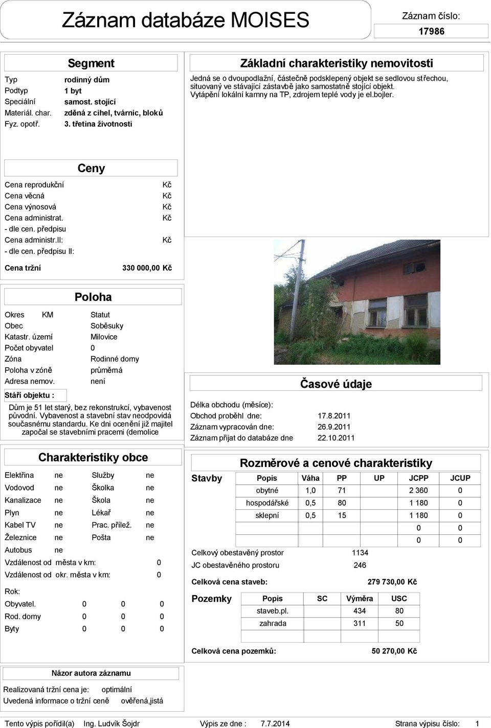 Vytáp ní lokální kamny na TP, zdrojem teplé vody je el.bojler. Cenareproduk ní Cena v cná Cena výnosová Cena administrat. - dle cen. p edpisu Cena administr.ii: - dle cen.