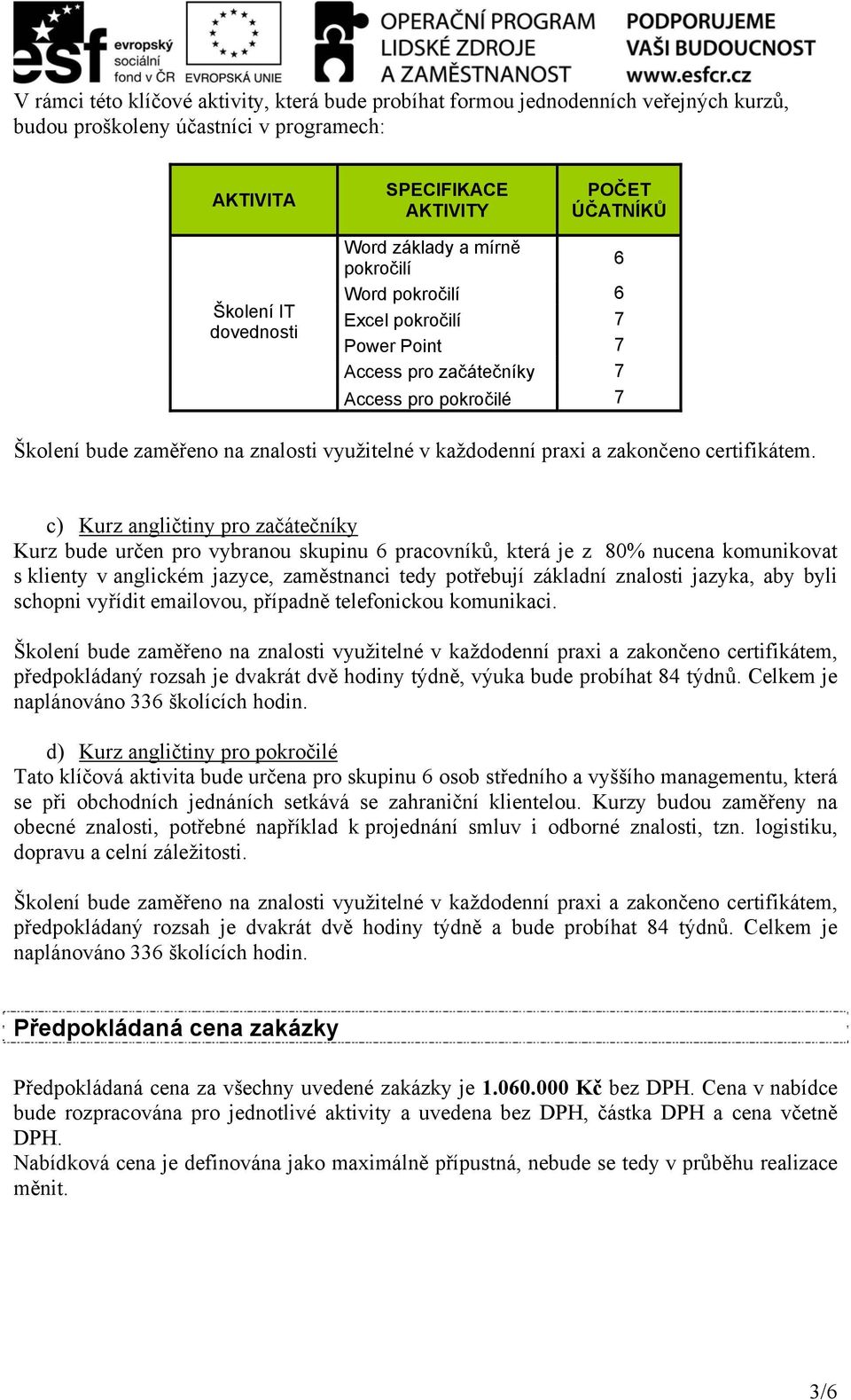 zakončeno certifikátem.