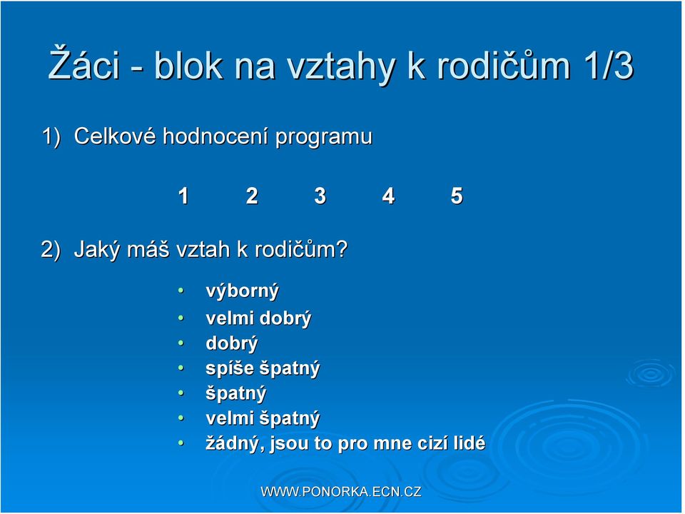 rodičů čům?