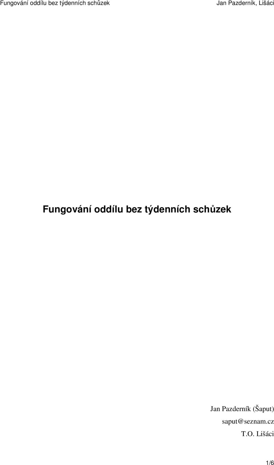 Pazderník (Šaput)