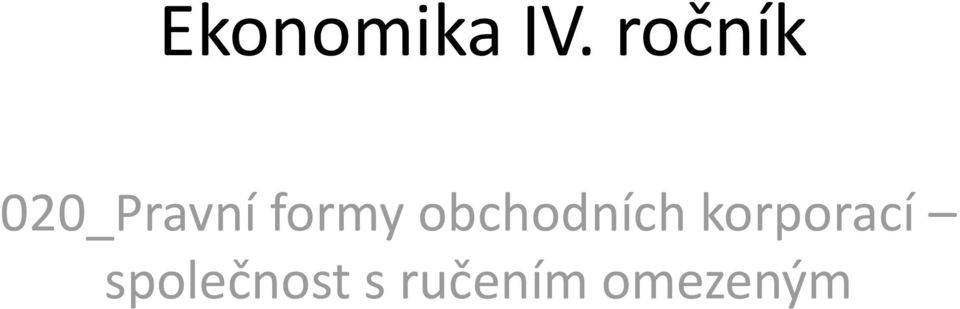 formy obchodních