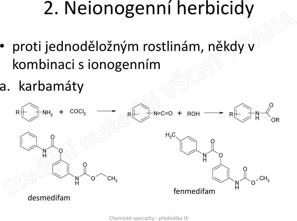 kombinaci s ionogenním a.