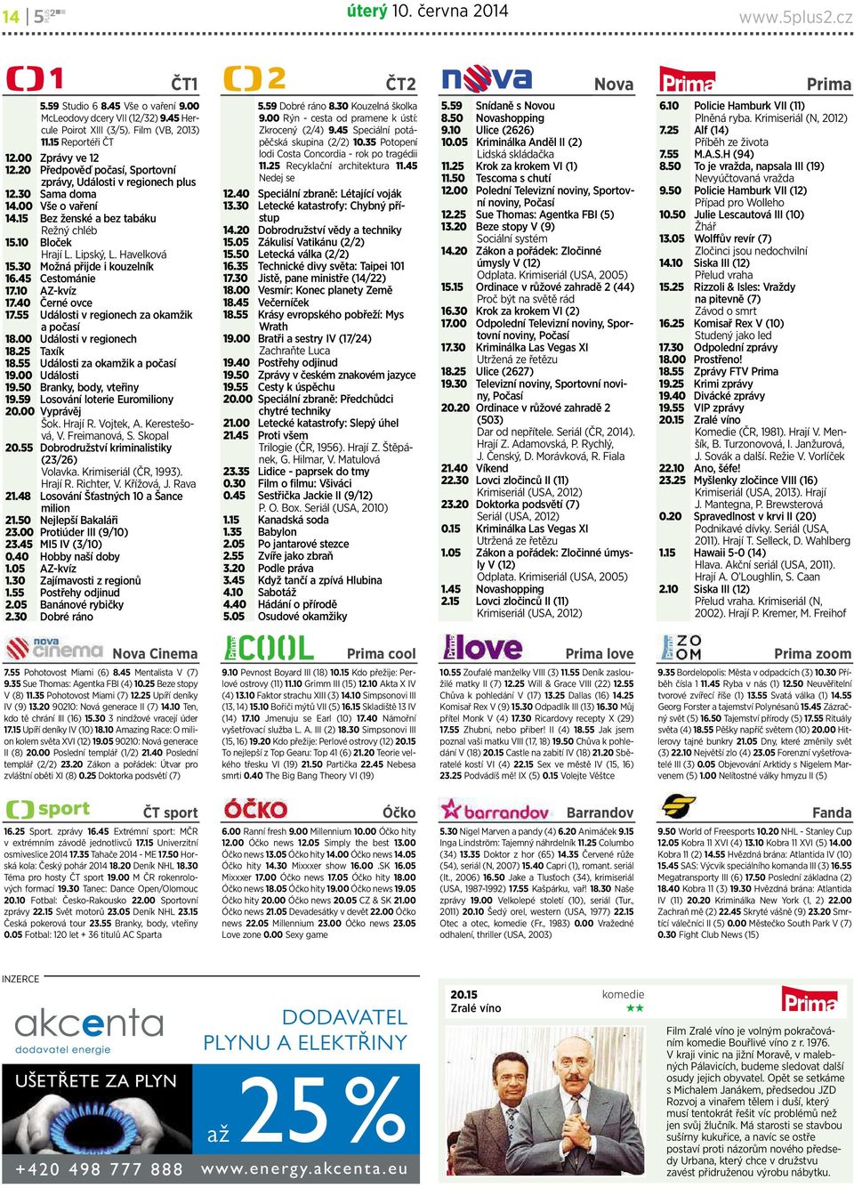 30 Možná přijde ikouzelník 16.45 Cestománie 17.10 AZ-kvíz 17.40 Černé ovce 17.55 Události vregionech za okamžik apočasí 18.00 Události vregionech 18.25 Taxík 18.55 Události za okamžik apočasí 19.