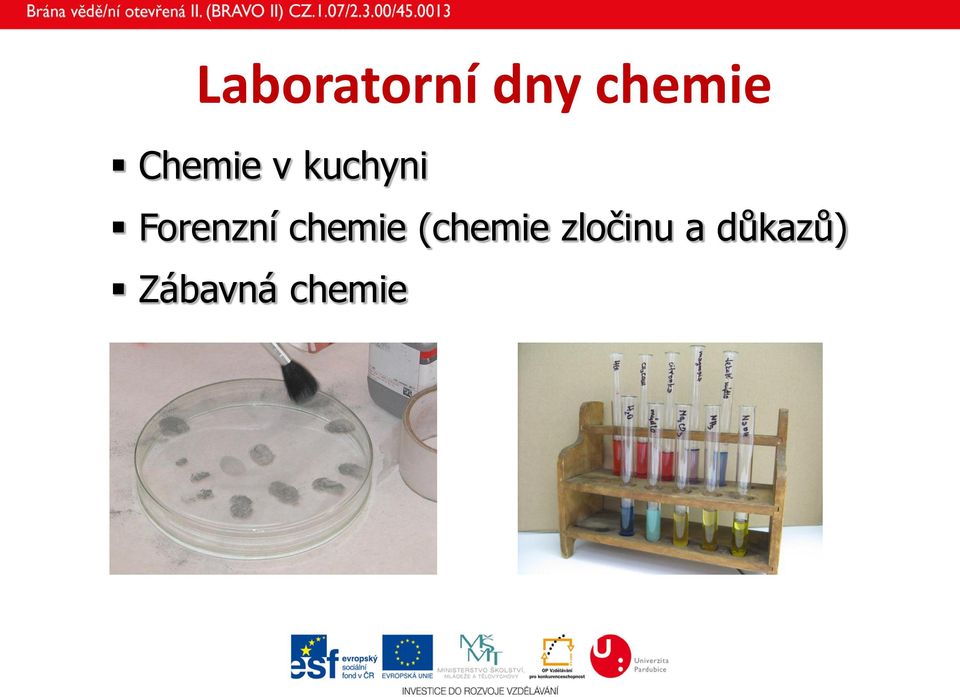 Forenzní chemie (chemie