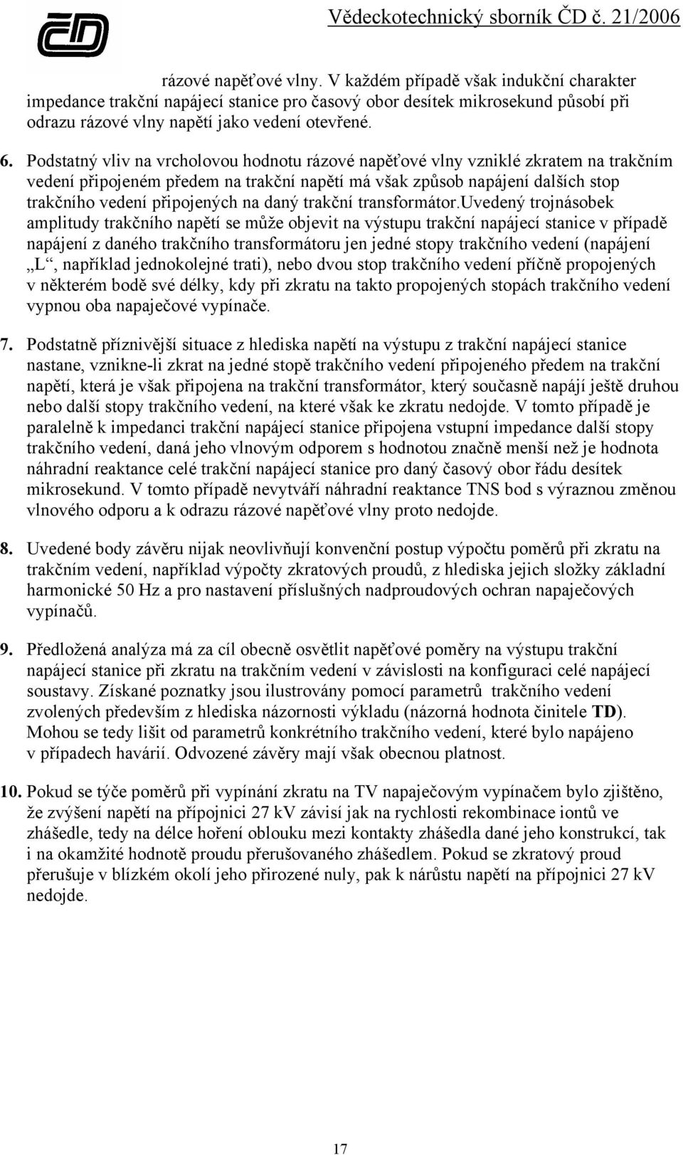 daný trakční transformátor.