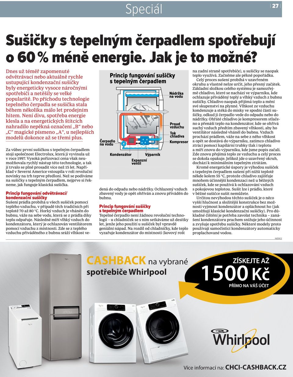 Po příchodu technologie tepelného čerpadla se sušička stala během několika málo let prodejním hitem.