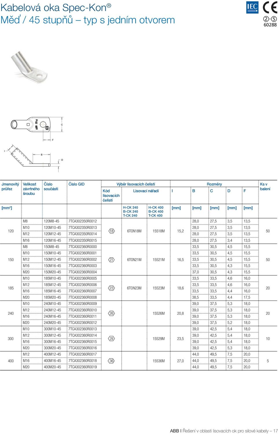 120M12-45 7TA3023R0014 28,0 27,5 3,5 13,5 M1 120M1-45 7TA3023R0015 28,0 27,5 3,4 13,5 M8 1M8-45 7TA30230R0000 33,5 30,5 4,5 15,5 M 1M-45 7TA30230R0001 33,5 30,5 4,5 15,5 M12 1M12-45 7TA30230R0002 21