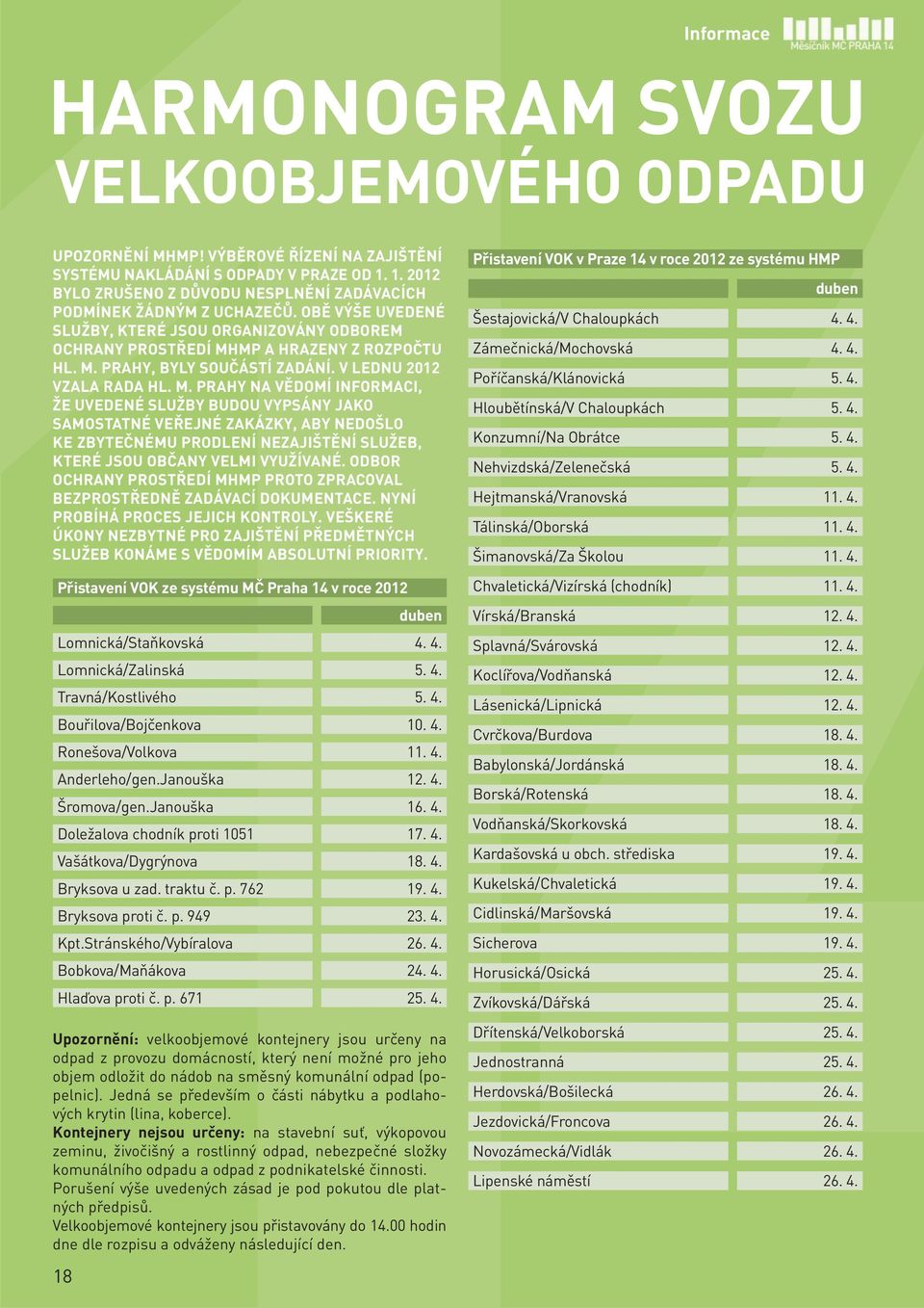 V LEDNU 2012 VZALA RADA HL. M.